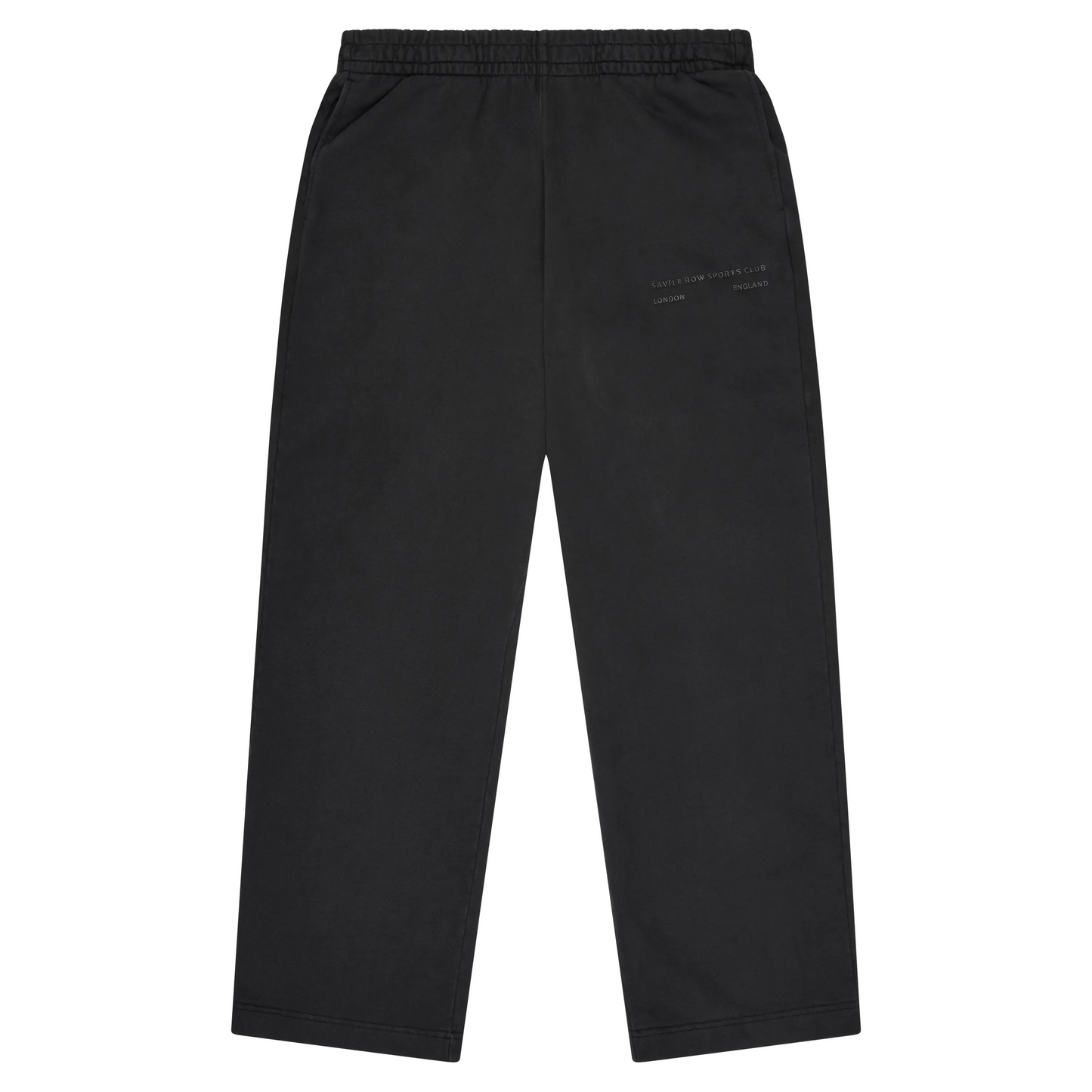 CLUB WASHED BLACK RELAXED SWEATPANTS