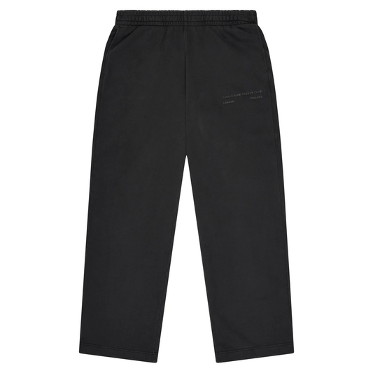 CLUB WASHED BLACK RELAXED SWEATPANTS