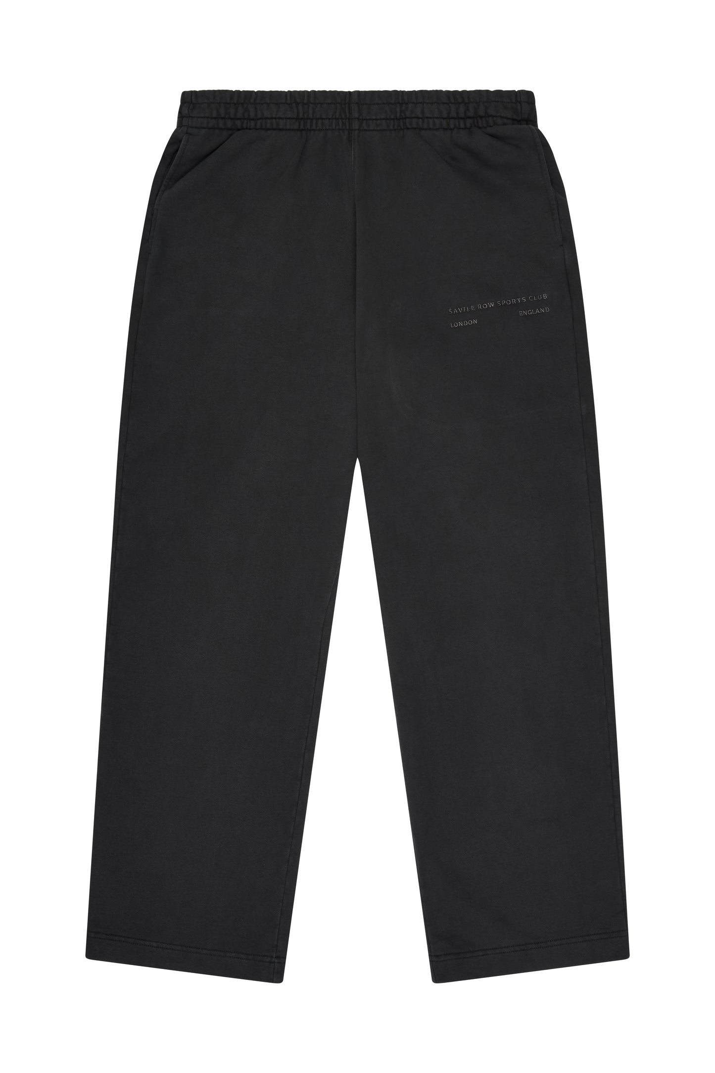 CLUB WASHED BLACK RELAXED SWEATPANTS