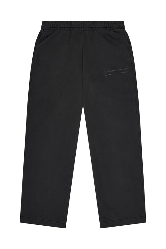 CLUB WASHED BLACK RELAXED SWEATPANTS
