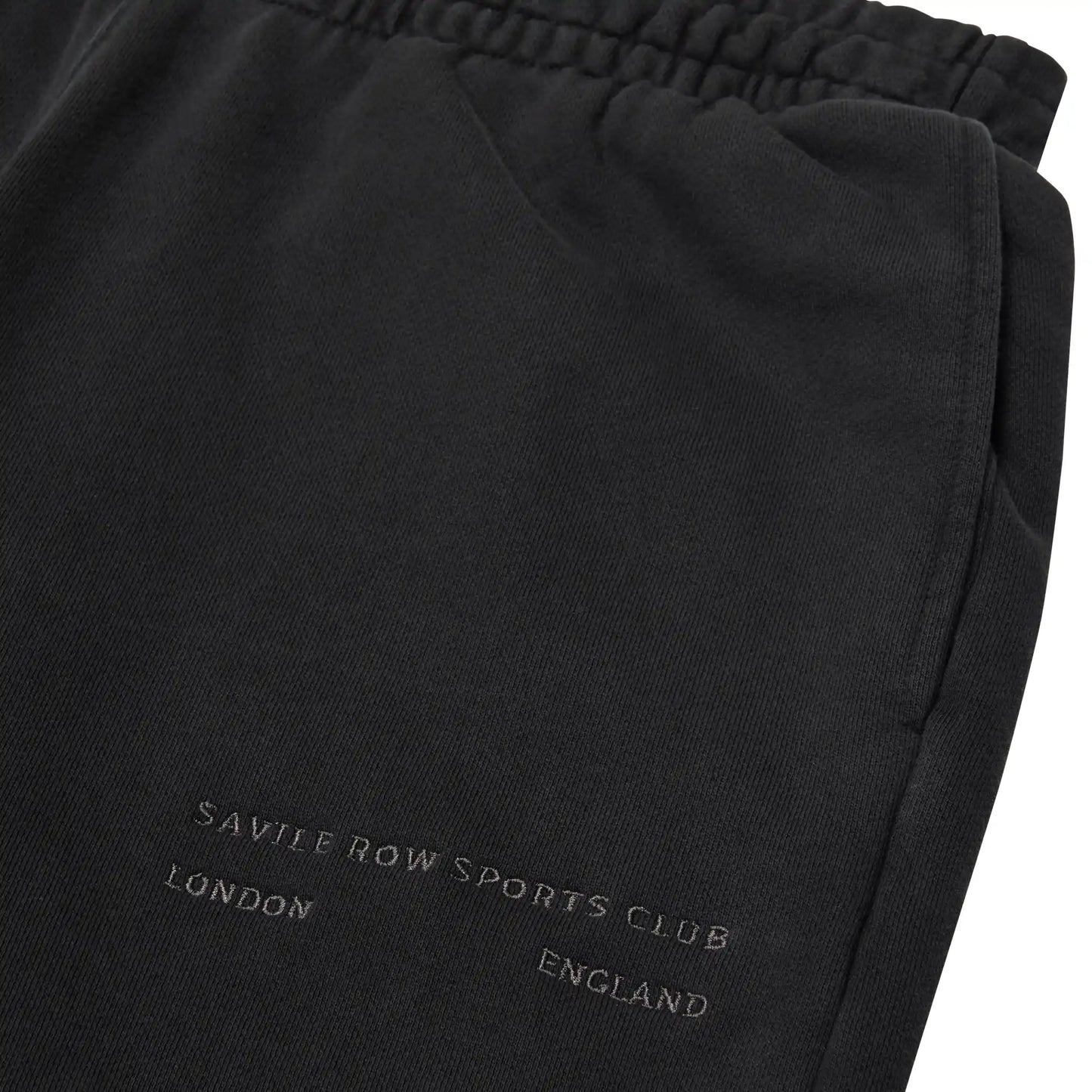 CLUB WASHED BLACK RELAXED SWEATPANTS