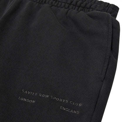 CLUB WASHED BLACK RELAXED SWEATPANTS