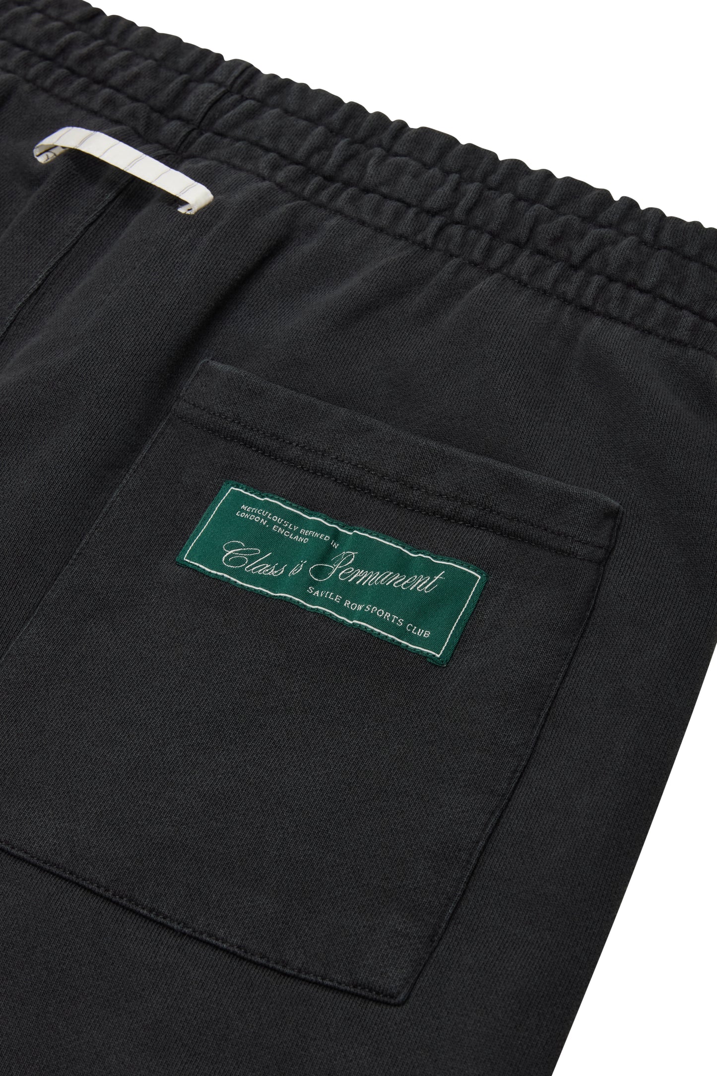 CLUB WASHED BLACK RELAXED SWEATPANTS