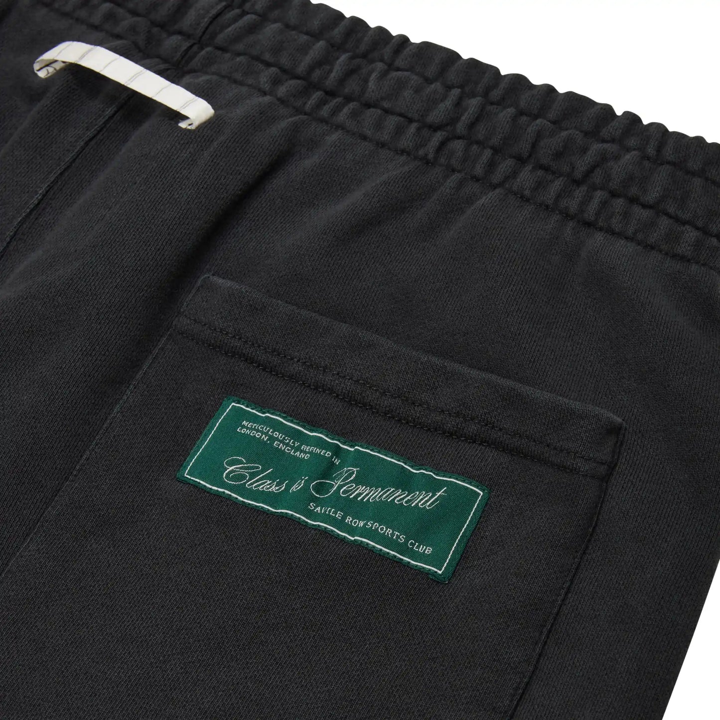 CLUB WASHED BLACK RELAXED SWEATPANTS
